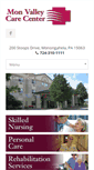 Mobile Screenshot of monvalleycare.com